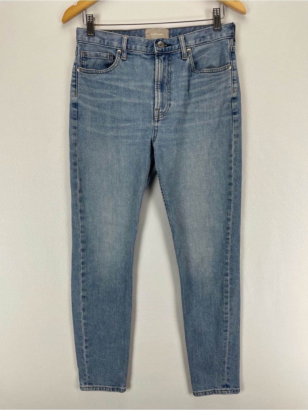 Everlane High Rise Skinny Jeans Women’s 29x28” Light Wash Denim Regular Fit